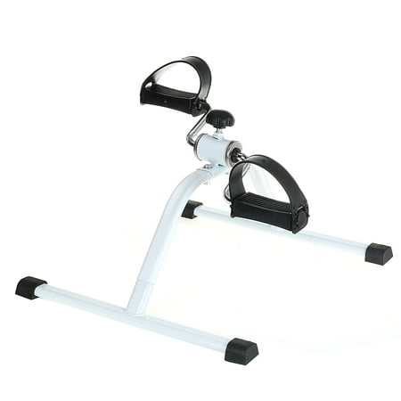 Under Desk Pedal Exerciser Mini Bike Cycle Leg Arm Trainer Compact