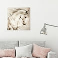 thumbnail image 3 of Wynwood Studio Animals Wall Art Canvas Prints 'Bree' Farm Animals - White, Brown, 3 of 5