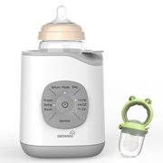 Grownsy Fast Baby Bottle Warmer 10 in 1 for Breastmilk& Formula with Food Feeder Pacifier