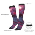thumbnail image 6 of Fotbe Astronaut Riding Fiery Horse print Women's Men's Novelty Crew Socks Cotton Socks Knee High Socks for Walking,Running,Nurses,Pregnancy, 6 of 8