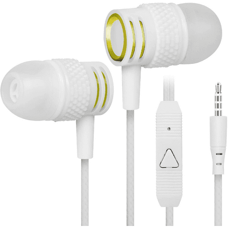 OEM EP-TA20JBEUGUS Inbox Replacement 15W Adaptive Fast Wall Charger for Nokia 5.1 Includes Fast Charging 6FT Micro USB Charging Cable, and 3.5mm Earphone with Mic – 3 Items Bundle - White