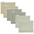 thumbnail image 1 of Hanging File Folders Filing Cabinet Organizer Letter Size / Cut Adjustable Tabs Decorative for Home Office School Classroom Marble\u\u, 1 of 8