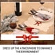 thumbnail image 5 of Billuyoard Juego de cubiertos de Navidad de 6 uds., tenedor, adorno, vajilla, bolsillo, decoración de de Navidad, accesorios de cocina Kits de decoración para fiestas sombrero gris, 5 of 6