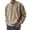 156#Khaki, variant on Baggy Sweatshirt Men Quarter Zipper Sweatshirt No Hood Man Lightweight 3/4 Zip Pullover Long Sleeve Vintage Sweaters Purple 3XL