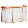 thumbnail image 4 of Bolsa de almacenamiento de ropa Organizador de colchas Contenedor de almacenamiento Transparente Durabilidad Mudanza 60 cm x 40 cm x 35 cm, 4 of 9