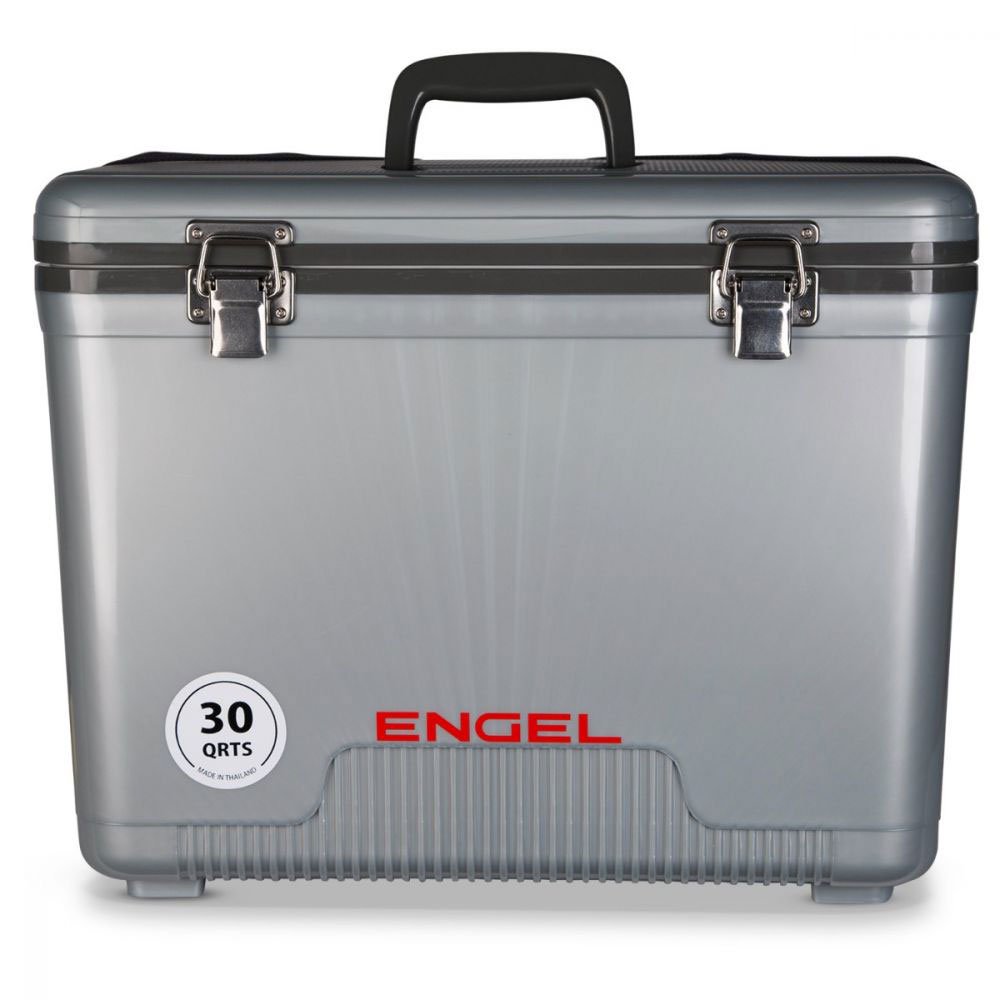 Engel Coolers 30 Quart 48 Can Lightweight Insulated Mobile Cooler