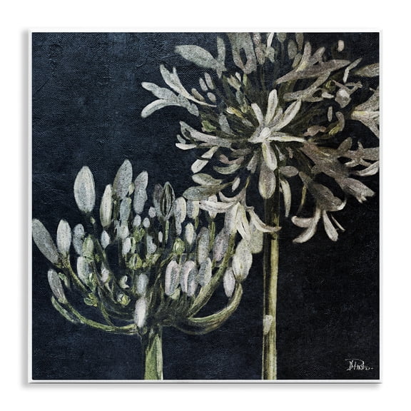 Stupell Industries French Country Blooming White Herbs Wall Plaque Art, 12 x 12, by Patricia Pinto