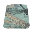 thumbnail image 2 of CADecor Maple Leaf and Dragonfly Throw Blanket Bed Sofa Blanket 58x80 inches, 2 of 3