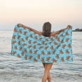 thumbnail image 5 of KLL Turtle Microfiber Beach Towel Fast Drying,Extra Large 27.5"x55" Sand Free Beach Towel Super Lightweight Towels, 5 of 5