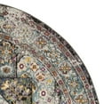thumbnail image 5 of SAFAVIEH Aria Lucy Traditional Area Rug, Blue/Multi, 6'5" x 6'5" Round, 5 of 6