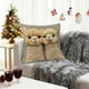 thumbnail image 5 of Tirar Almohadas Cubiertas Almohada de Peluche 18 Pulgadas Lindo Bordado Decoración Sofá Dormitorio Sala de Estar Decoración Del Hogar Sofás para la Sala de Estar, 5 of 6