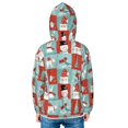 Kids Zip Up Hoodie for Boys Girls Toddler Warm Christmas Memories