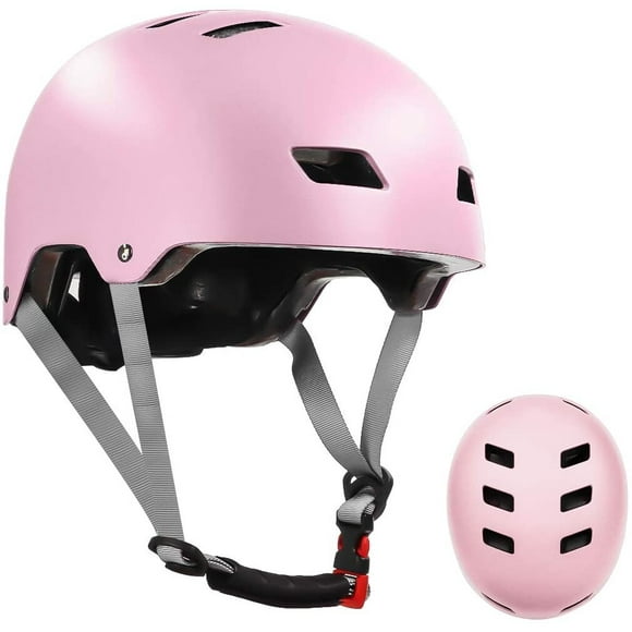 APPIE Skateboard Helmet with Adjustable strap and side buckle,2 inner pads,for children