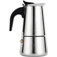 thumbnail image 5 of Dependable Industries Stainless Steel 6-Cup Moka Espresso Maker - Brew and Sip the Perfect 12oz Java Delight (Espresso cups are 2 Ounce), 5 of 5
