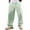 #Green, variant on Men's Striped Elastic Drawstring Waist Casual Fashion Straight Leg Pants,Black,Big Men's,Tall Men's XXXL,Young Men's