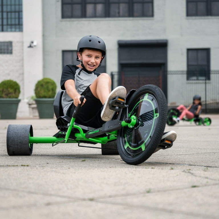 Huffy Green Machine 20-inch Drift Trike, Green and Black