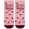 thumbnail image 3 of DreamWorks Girls Spirit Socks 3 Pack Pink Sizes 5 - Adults 4, 3 of 3
