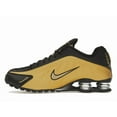 thumbnail image 2 of Nike Women's Shox R4 Black Metallic Gold Shoes, from StockX, 2 of 5