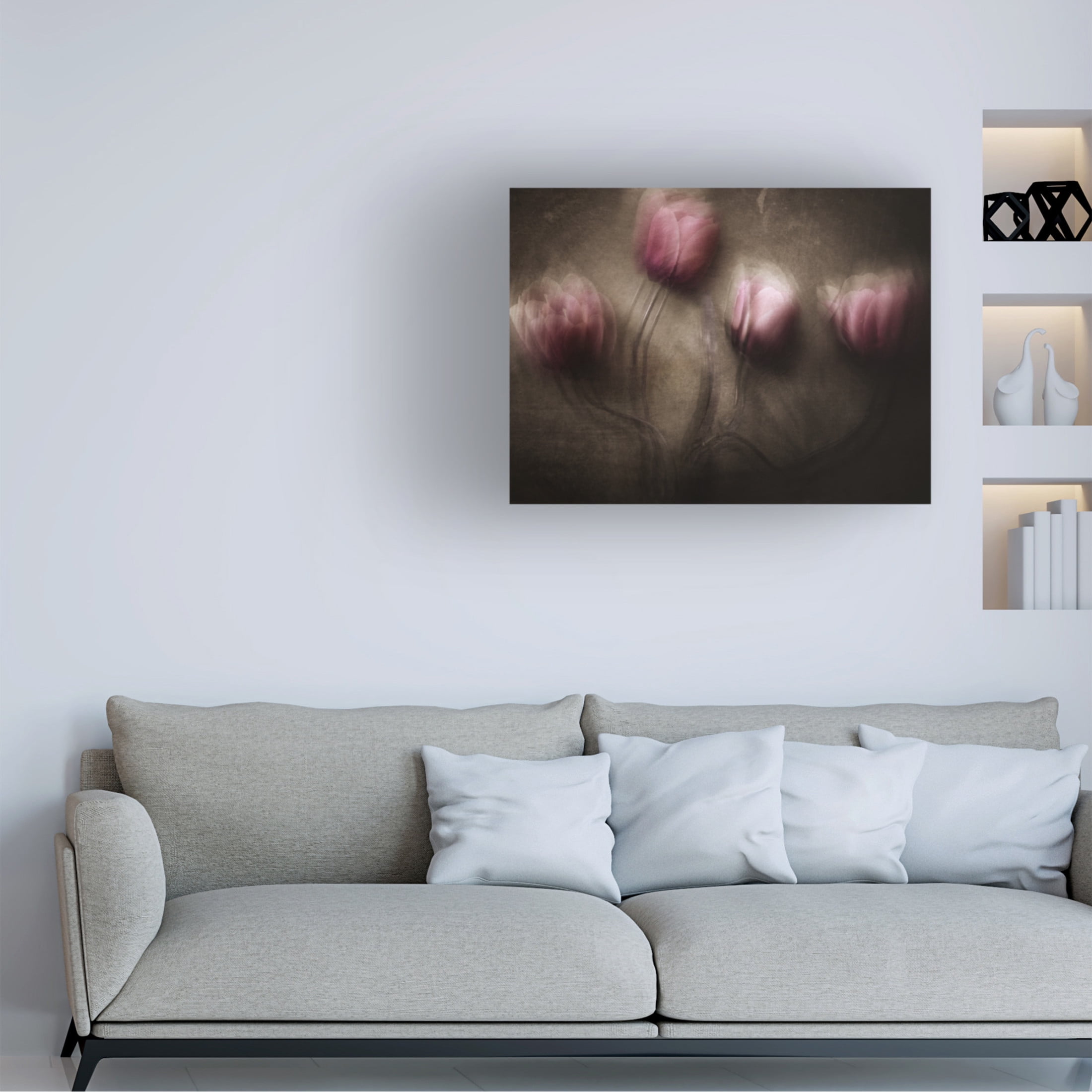 Canvas Wall Art - Kahar Lagaa 'Fantastic Four' Wall Art for Living Room, Bedroom, or Office D?cor by Trademark Fine Art - 32 x 24 Inches
