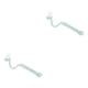 thumbnail image 4 of Yuarrent Cepillo de limpieza en forma de S de alta con gancho, cepillos de baño de pelo suave, cepillo de limpieza para baño, herramientas de verde 2piezas Yuarrent CBP035339, 4 of 5