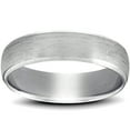 thumbnail image 1 of Alliance de Mariage en Palladium pour Homme, Anneau Brossé Biseauté, 1 of 2