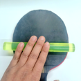 thumbnail image 2 of Rouleau en Caoutchouc PU Résistant pour Coller des Couvertures de Tennis de Table 2cm Dia. 17cm Raquette de Tennis de Table Outil DIY Vert Armée, 2 of 4