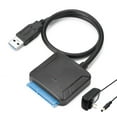 thumbnail image 1 of Câble Convertisseur de Disque Dur USB 3.0 vers SATA compatible avec Disque Dur SSD 2,5 Pouces, 1 of 8