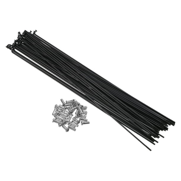 Sapim Raggi E Capezzoli 12Ga (2.5mm) 260mm: Set 18 Pezzi Per Ruote Bici Indistruttibili!