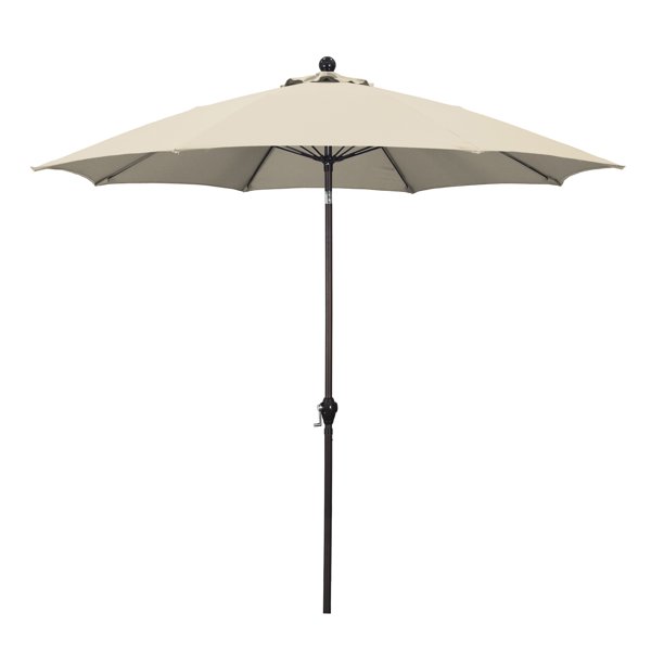 Astella 9 Market Crank Tilt Polyester Patio Umbrella Multiple Colors Walmart Com Walmart Com