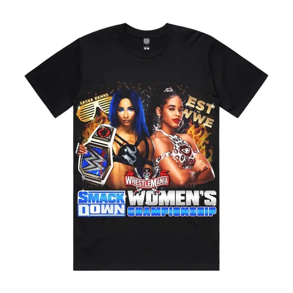 Sasha Banks vs Bianca Belair T-Shirt