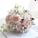 thumbnail image 2 of ramos de flores artificiales, hortensias, peonías, bayas, combinación, decoración para bodas y el hogar, flores falsas, 2 of 5