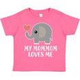 thumbnail image 3 of Inktastic Mommom Loves Me Grandchild Boys or Girls Toddler T-Shirt, 3 of 5