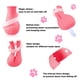thumbnail image 3 of Fundas para garras de gato, botas para gatos solo para gatos, zapatos antiarañazos para gatos, zapatos ajustables antiespinillas, pata de gato de silicona suave, 3 of 5
