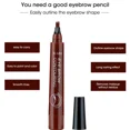 thumbnail image 4 of Lápiz de cejas resistente al agua permanente de larga duración maquillaje profesional de alta calidad para mujeres potenciador de cosméticos barato, 4 of 5