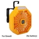 thumbnail image 5 of Ventilador de Acampar Inalámbrico para Makita/Bosch/Dewalt/Milwaukee/Black Decker/Craftsman Ventilador de Batería de 14.4-18V con Luz LED Control Remoto para Acampar, Emergencia y Lugar de Trabajo, 5 of 13