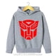 thumbnail image 4 of Sudadera con capucha para niños y niñas, ropa de calle de moda, informal, con estampado de Transformers, para otoño, 4 of 5