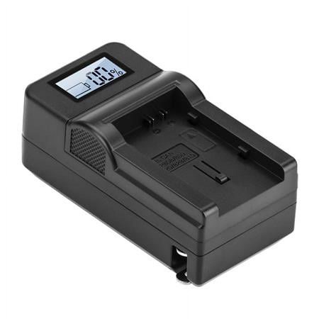 UPC: 0840014142323 | Compact Smart Charger with LCD Screen for Canon BP-800 Series Batteries