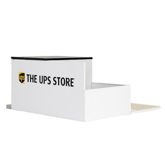 The UPS Store Diorama "Mechanic's Corner" for 1/64 Scale Models by Greenlight
