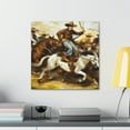 thumbnail image 4 of Cattle Drive at Dawn - Canvas, 4 of 5