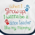 thumbnail image 4 of Inktastic Dance Teacher Like Mommy Boys or Girls Baby Bib, 4 of 4