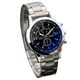 thumbnail image 2 of Reloj de cuarzo para hombre, reloj de pulsera analógico de acero inoxidable para hombre, reloj deportivo de cuarzo, reloj de negocios, 2 of 5
