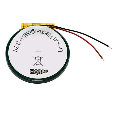 HQRP Battery for PD3555 Garmin Fenix 1, Fenix 2, Tactix GPS Watch 361-00061-00 3.7V 500mAh +