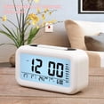thumbnail image 4 of thinsony Alarm Clock Time Device Home Supplies Multicolored Multipurpose Space Saving Digital Clocks Sweet Gift Desktop Stopwatch Black, 4 of 9