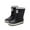 Black, variant on Boys Sneakers Girls Boys Non Kids Rain Boots Child Shoes Unisex Children Boots