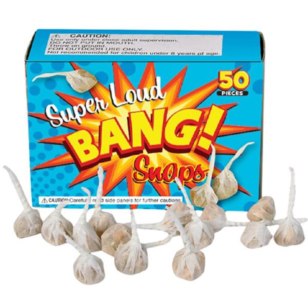 100 Party Snaps Bang Snap Throwing Pop Noise Maker Novelty Toys Kids Retro 2 Box 