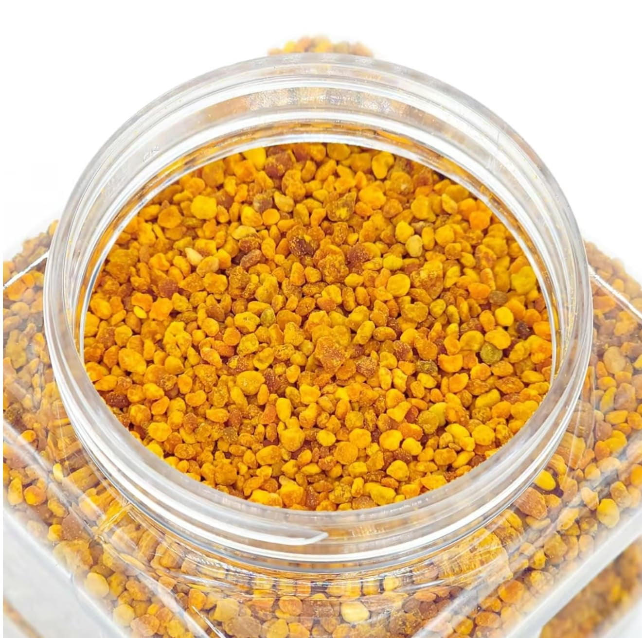 Premium Bee Pollen Granules 100% Natural Pure Honey Bee Pollen Raw Sweet Rich Flavor | Polen de Abeja 100% Natural IMPORTED FROM MEXICO, NON GMO (1Lb)