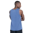 thumbnail image 2 of Men's MSX by Michael Strahan  Royal Los Angeles Chargers Energy Scoop Neck Tank Top, 2 of 5