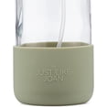 thumbnail image 4 of Just Like Joan Clear Glass Spray Bottles with Silicone Sleeve [Sage Green], 4 of 6