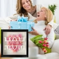 thumbnail image 4 of Arts & Crafts DIY Toy Mom Flower Shadow Frame for Family and Keepsakes– Heart Design Acrylic Display for Indoor Use, 4 of 5
