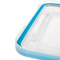 thumbnail image 3 of Sterilite 7.5 Quart Clear Plastic Storage Box & Lid w/ Blue Latches (12 Pack), 3 of 4